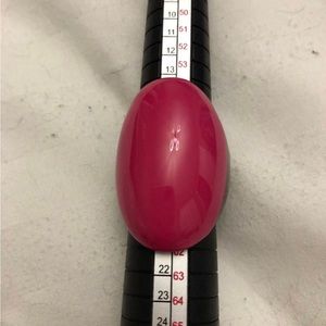 Beautiful Pink Horn Ring. 8.75.  Beautiful pop of color. Never worn.